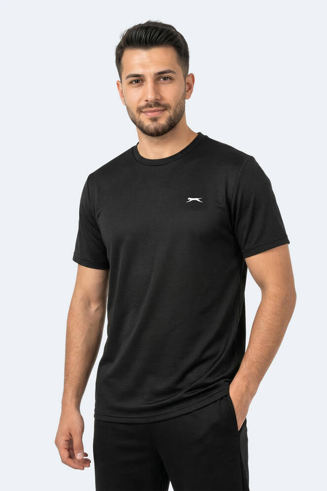 Slazenger KAYDA Erkek Siyah Tişört