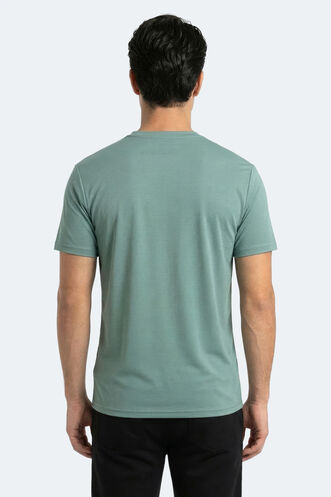 Slazenger KAYDA Erkek Yeşil Tişört - Thumbnail