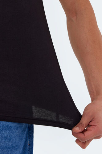 Slazenger KAYLEY Erkek Kısa Kollu T-Shirt Siyah - Thumbnail