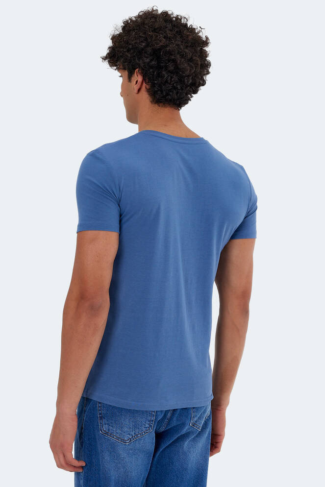 Slazenger KAYLEY Men's Short Sleeve T-Shirt Indigo