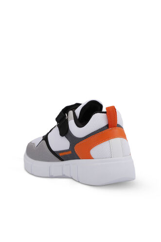 Slazenger KAZUE Sneaker Boys' Shoes White - Black - Thumbnail