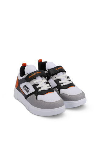 Slazenger KAZUE Sneaker Boys' Shoes White - Black - Thumbnail