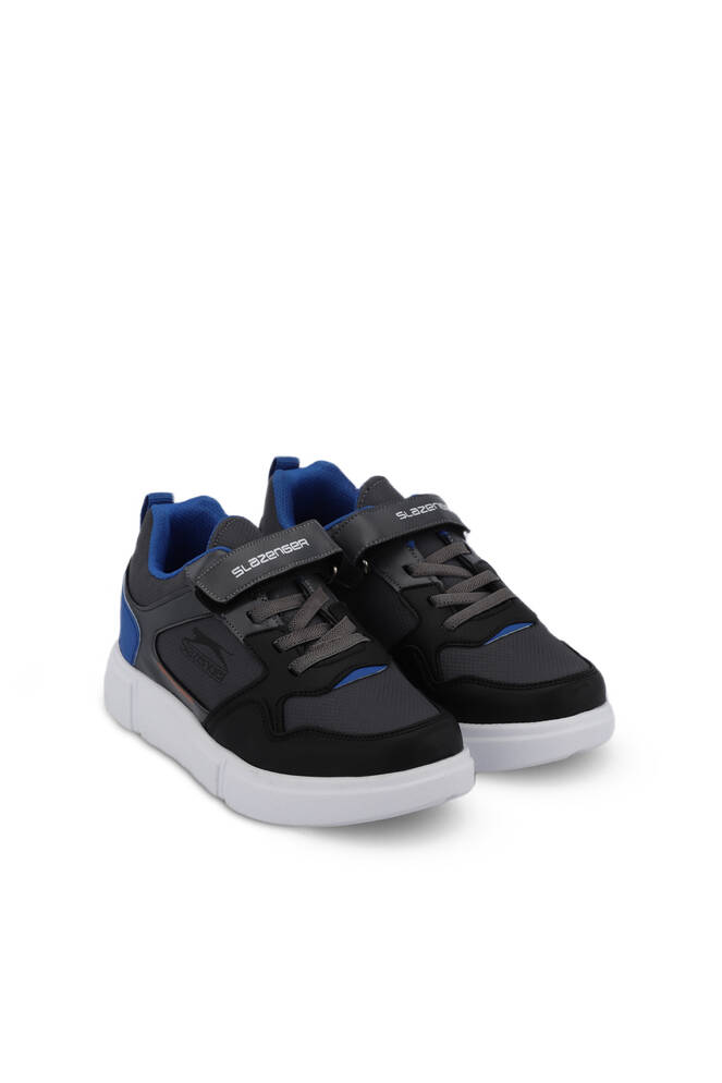 Slazenger KAZUE Sneaker Unisex Çocuk Ayakkabı Koyu Gri