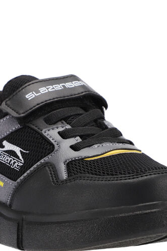 Slazenger KAZUE Sneaker Erkek Çocuk Ayakkabı Siyah - Siyah - Thumbnail