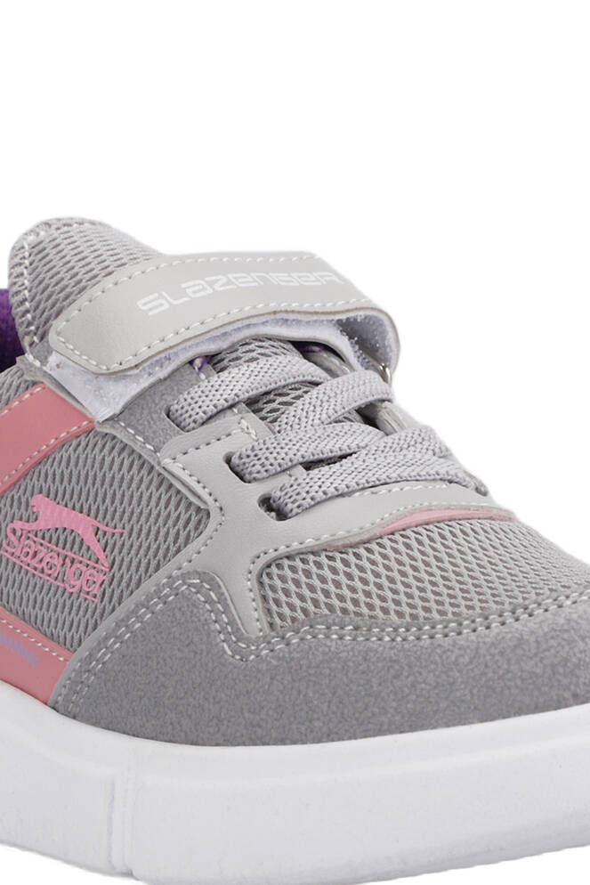 Slazenger KAZUE Sneaker Girls Children's Shoes Gray - Pink