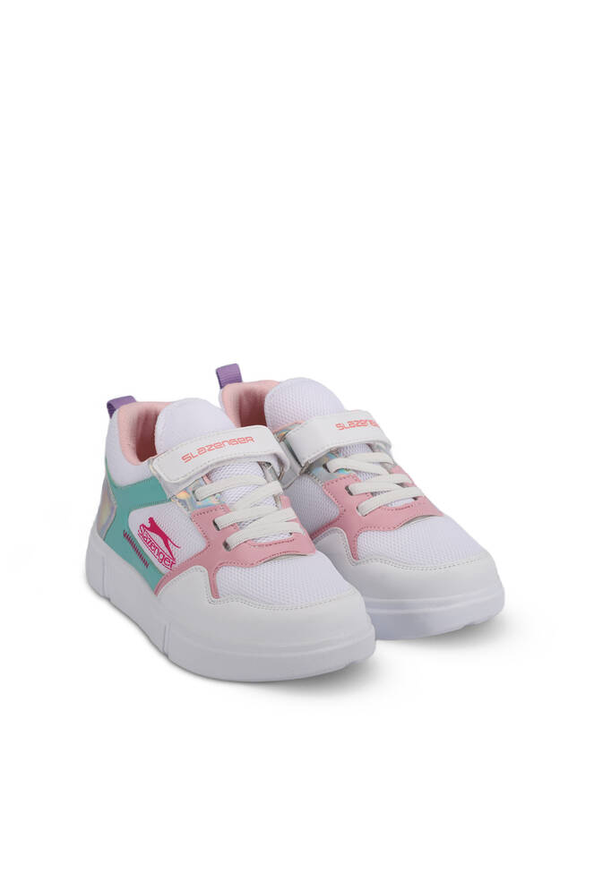 Slazenger KAZUE Sneaker Kız Çocuk Ayakkabı Beyaz - Pembe
