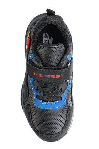 Slazenger KEALA Erkek Çocuk Sneaker Ayakkabı Siyah - Thumbnail
