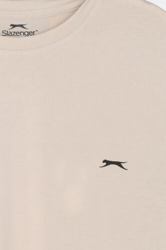 Slazenger KEANE Erkek Bej Tişört - Thumbnail