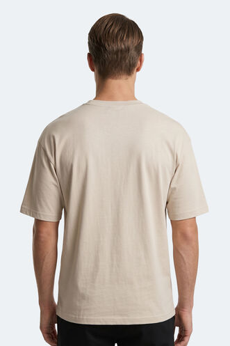 Slazenger KEANE Erkek Bej Tişört - Thumbnail