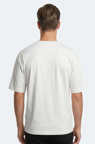 Slazenger KEANE Erkek Beyaz Tişört - Thumbnail