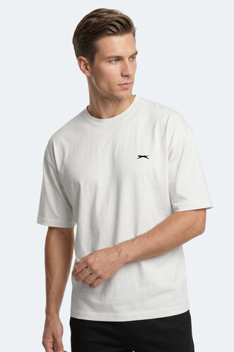 Slazenger KEANE Erkek Beyaz Tişört - Thumbnail