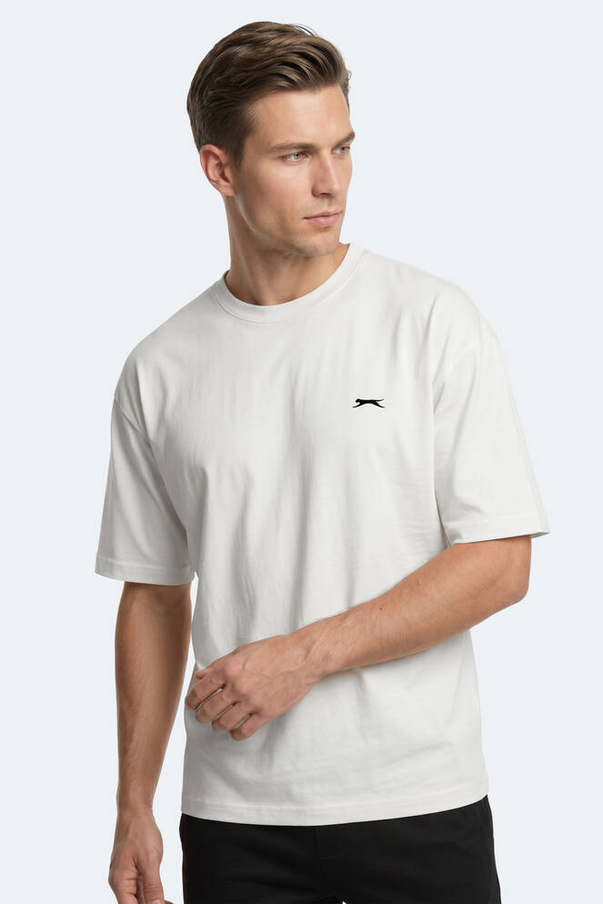 Slazenger KEANE Erkek Beyaz Tişört