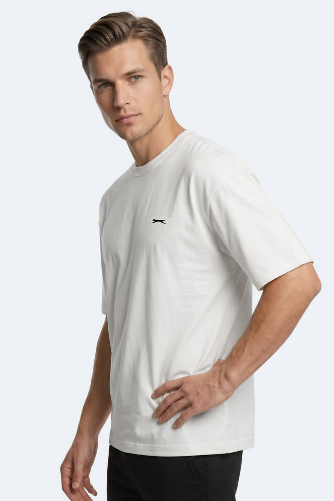 Slazenger KEANE Erkek Beyaz Tişört