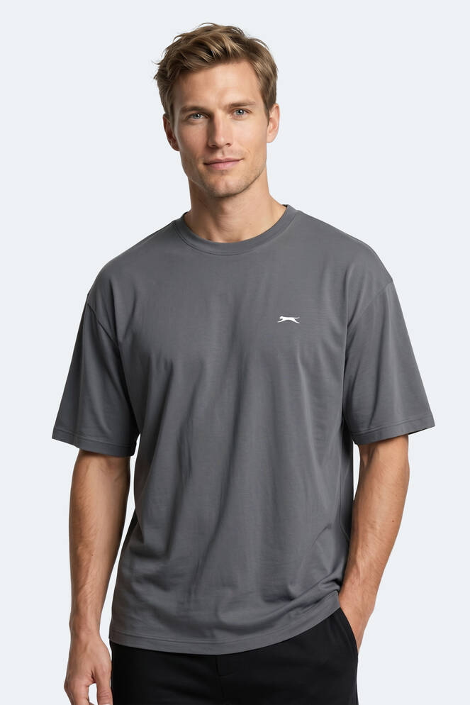 Slazenger KEANE Erkek Gri Tişört