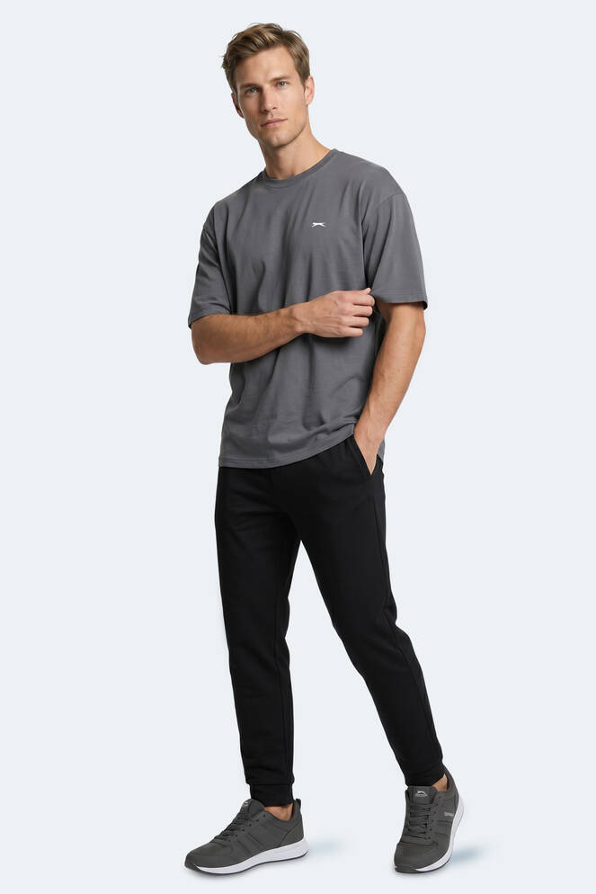 Slazenger KEANE Erkek Gri Tişört