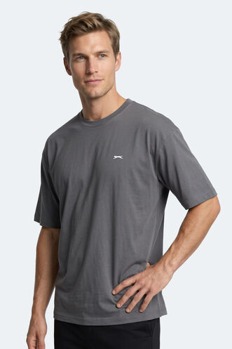 Slazenger KEANE Erkek Gri Tişört - Thumbnail