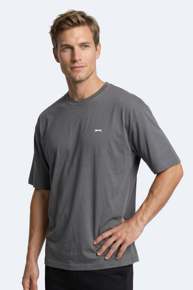 Slazenger KEANE Erkek Gri Tişört