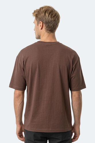 Slazenger KEANE Erkek Kahve Tişört - Thumbnail