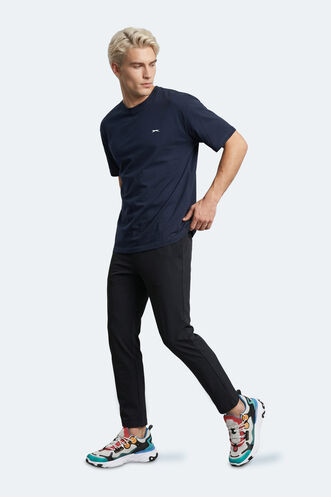 Slazenger KEANE Erkek Lacivert Tişört - Thumbnail