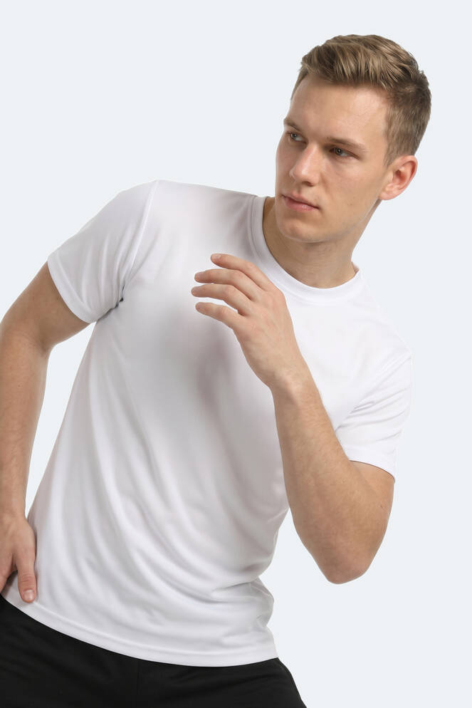 Slazenger KEANU Erkek Beyaz Tişört