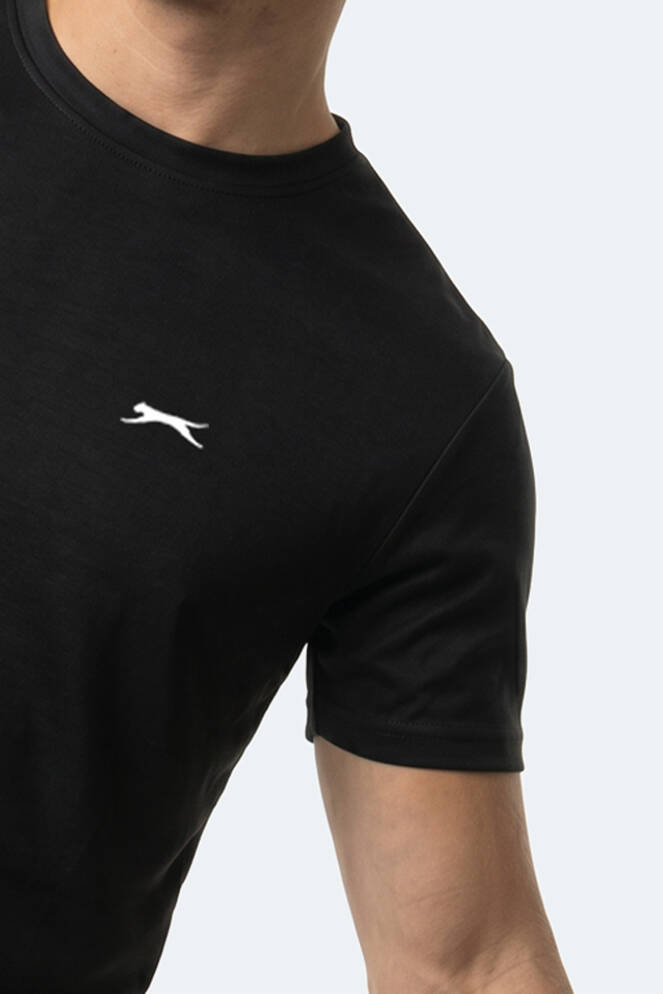 Slazenger KEANU Erkek Siyah Tişört