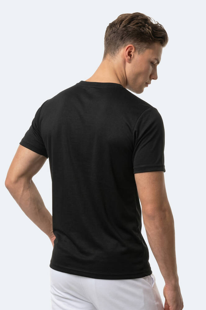 Slazenger KEANU Erkek Siyah Tişört