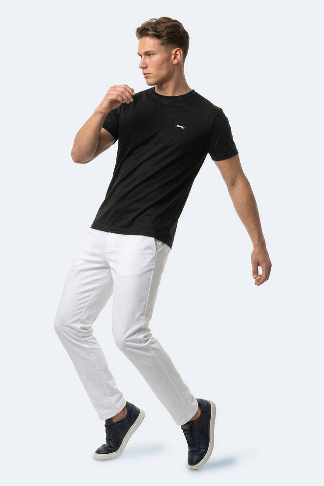 Slazenger KEANU Erkek Siyah Tişört