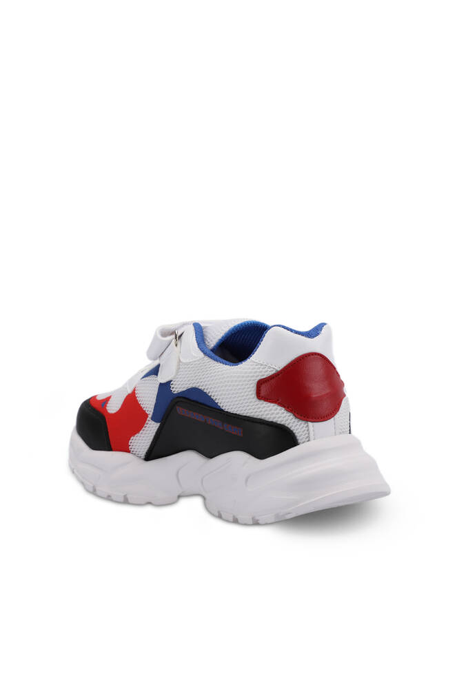 Slazenger KEKOA Sneaker Erkek Çocuk Ayakkabı Beyaz - Saks Mavi
