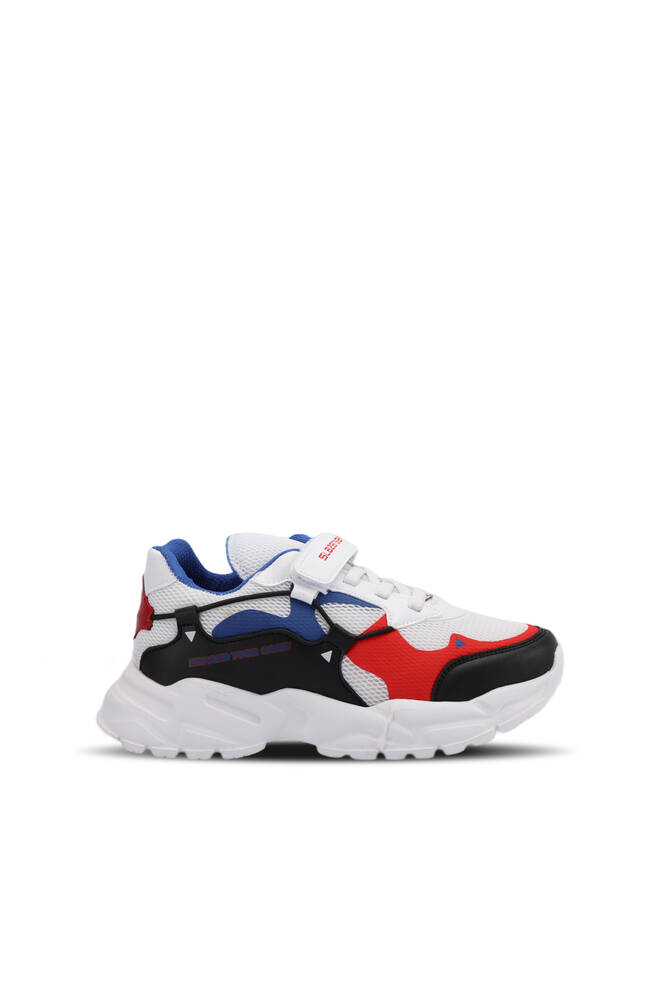 Slazenger KEKOA Sneaker Erkek Çocuk Ayakkabı Beyaz - Saks Mavi