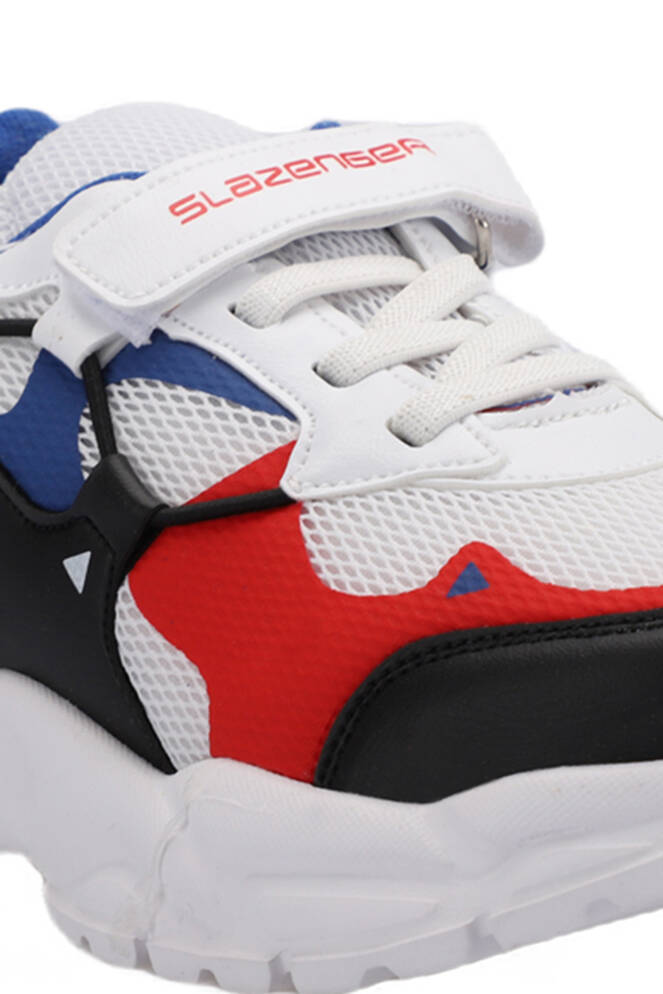 Slazenger KEKOA Sneaker Erkek Çocuk Ayakkabı Beyaz - Saks Mavi