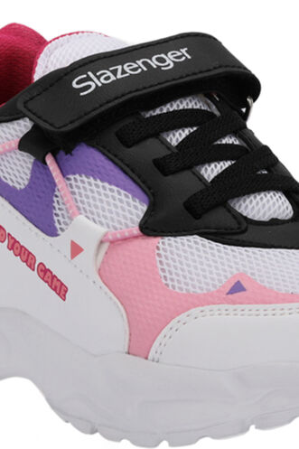 Slazenger KEKOA Sneaker Girl Child Shoes White - Pink - Thumbnail