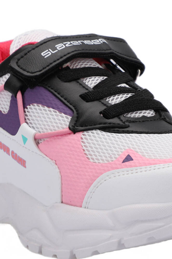 Slazenger KEKOA Sneaker Kız Çocuk Ayakkabı Beyaz - Pembe
