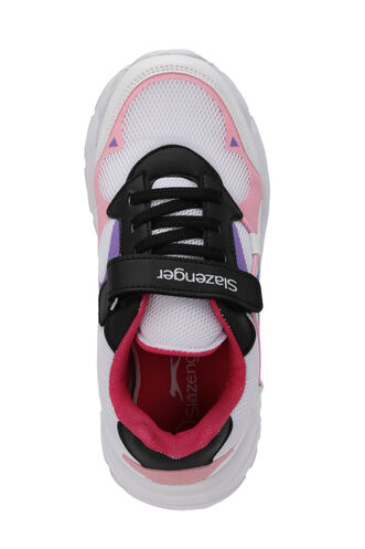 Slazenger KEKOA Sneaker Kız Çocuk Ayakkabı Beyaz - Pembe - Thumbnail