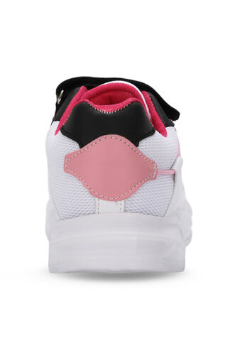 Slazenger KEKOA Sneaker Kız Çocuk Ayakkabı Beyaz - Pembe - Thumbnail