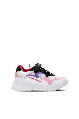 Slazenger - Slazenger KEKOA Sneaker Kız Çocuk Ayakkabı Beyaz - Pembe
