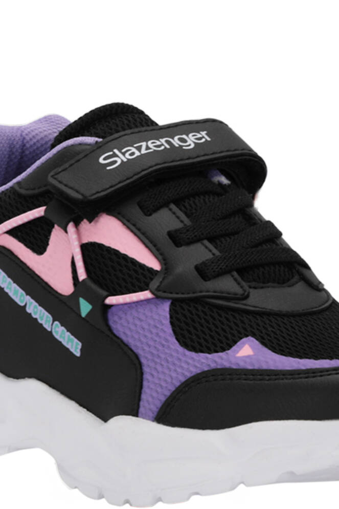 Slazenger KEKOA Sneaker Kız Çocuk Ayakkabı Siyah - Mor
