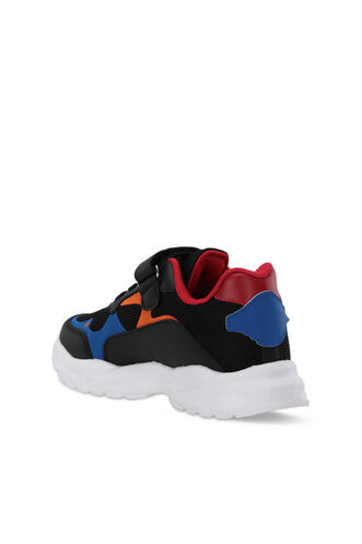 Slazenger KEKOA Sneaker Boys Shoes Black - Blue - Thumbnail