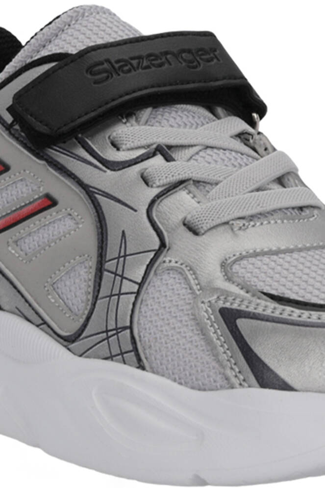 Slazenger KELSY Erkek Çocuk Gri / Kırmızı Günlük Spor Ayakkabısı