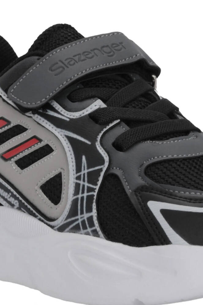 Slazenger KELSY Erkek Çocuk Siyah / Kırmızı Günlük Spor Ayakkabısı