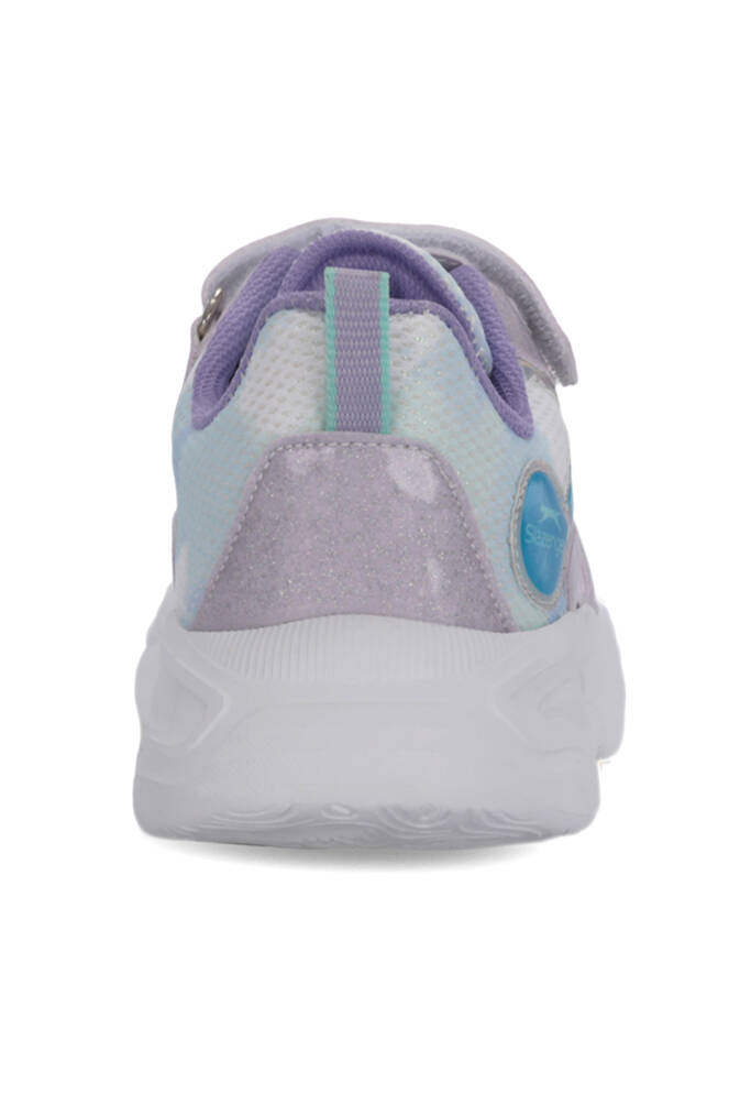 Slazenger KELSY Kız Çocuk Cırt Cırtlı Mor Günlük Spor Ayakkabısı