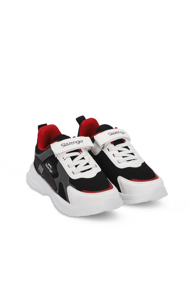 Slazenger KEMBA Erkek Çocuk Sneaker Ayakkabı Beyaz - Siyah