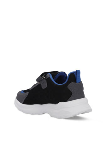 Slazenger KEMBA Boys' Sneaker Black - Dark Grey - Thumbnail