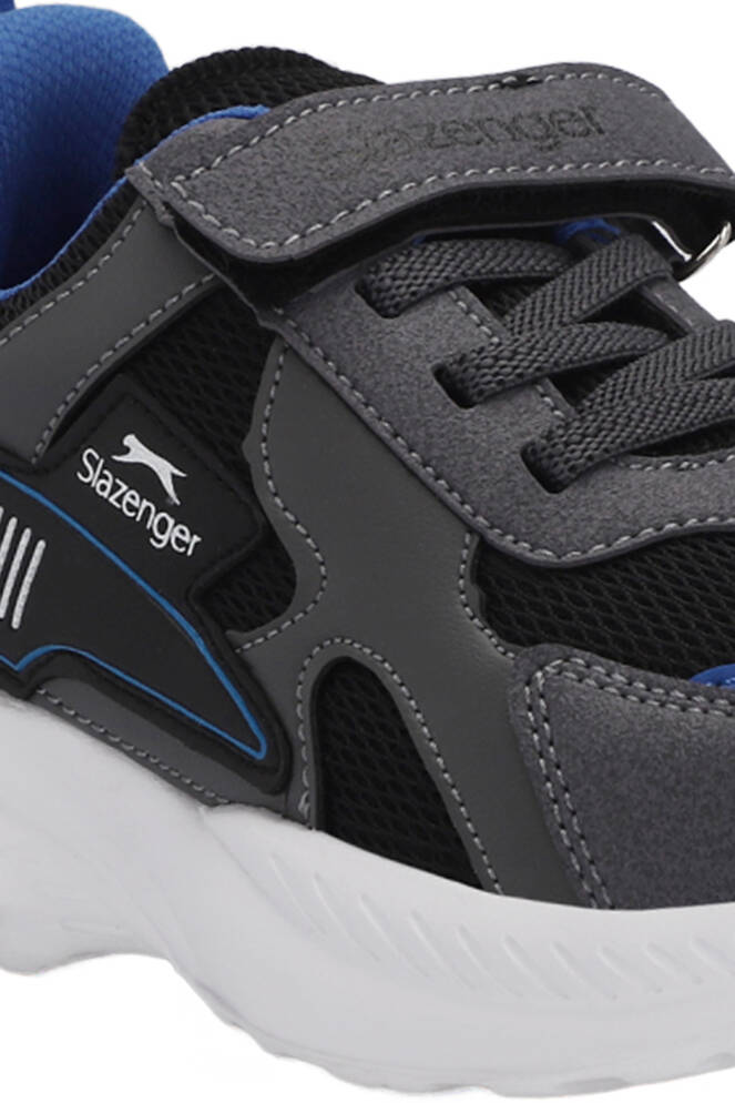 Slazenger KEMBA Erkek Çocuk Sneaker Ayakkabı Siyah - Koyu Gri