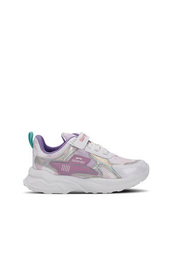 Slazenger KEMBA Girls' Sneaker White - Lilac - Thumbnail