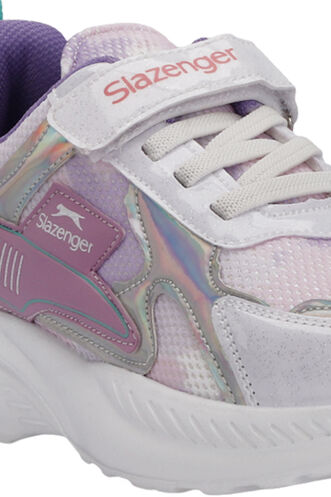 Slazenger KEMBA Girls' Sneaker White - Lilac - Thumbnail