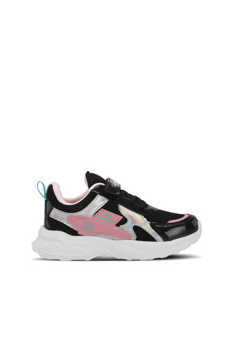 Slazenger - Slazenger KEMBA Kız Çocuk Sneaker Ayakkabı Siyah - Pembe