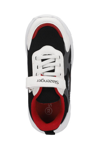 Slazenger KEMBA Boys' Sneaker White - Black - Thumbnail