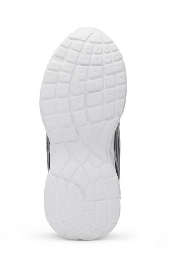 Slazenger KENDALL Erkek Çocuk Sneaker Ayakkabıları Gri - Siyah - Thumbnail
