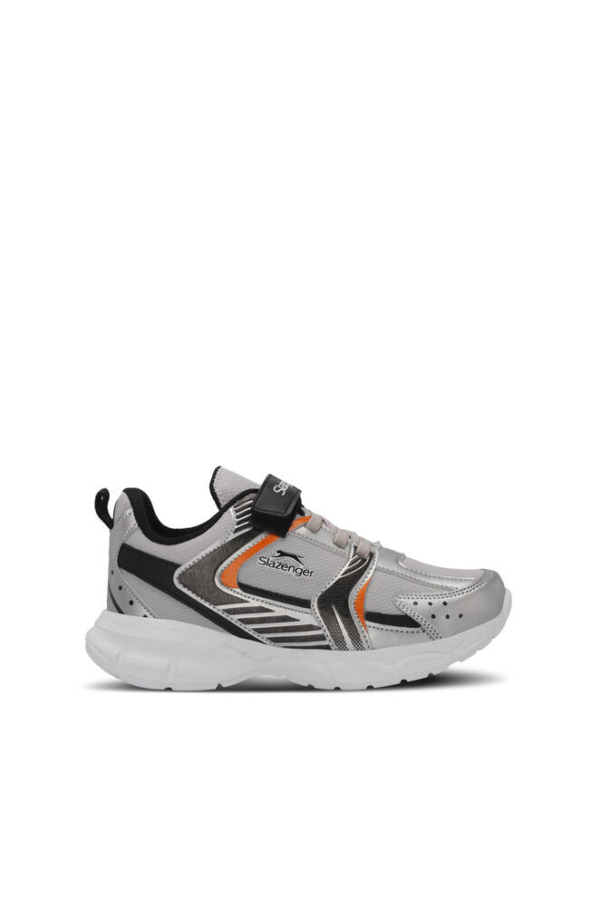 Slazenger KENDALL Erkek Çocuk Sneaker Ayakkabıları Gri - Siyah