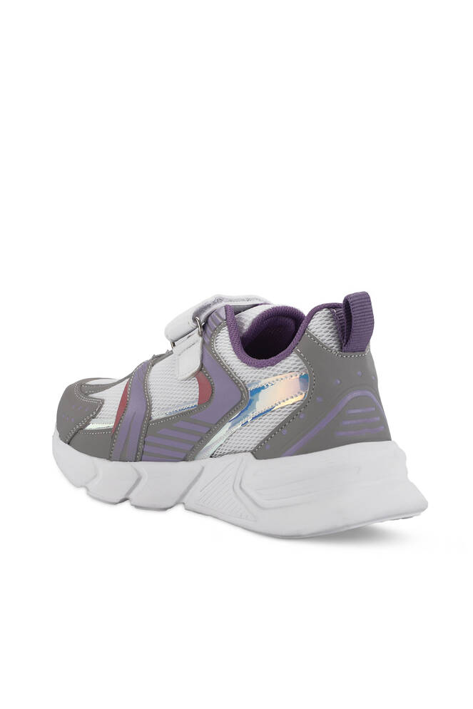 Slazenger KENDALL Girls' Kids' Sneaker Shoes Gray - Fuchsia
